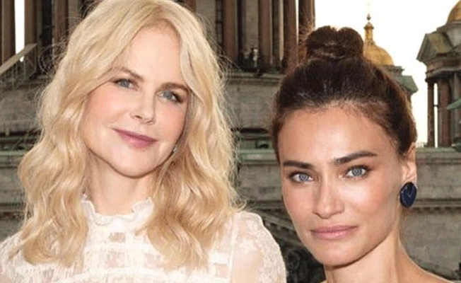 Saadet Işıl Aksoy, Nicole Kidman'la buluştu