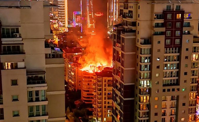 Ankara'da korkutan yangın