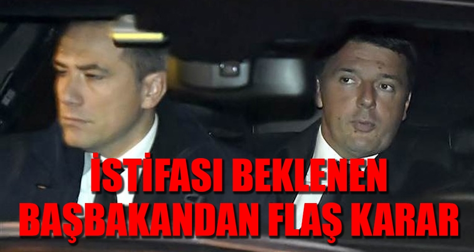 İtalya'da Başbakan Renzi'nin istifası ertelendi