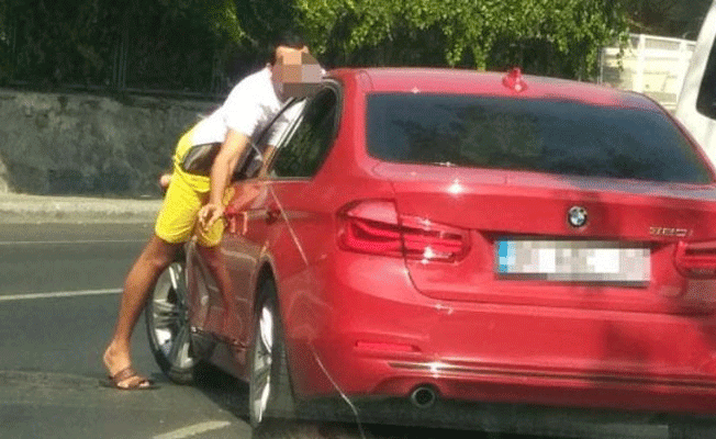 Tartıştığı kocasına öyle bir şey yaptı ki...