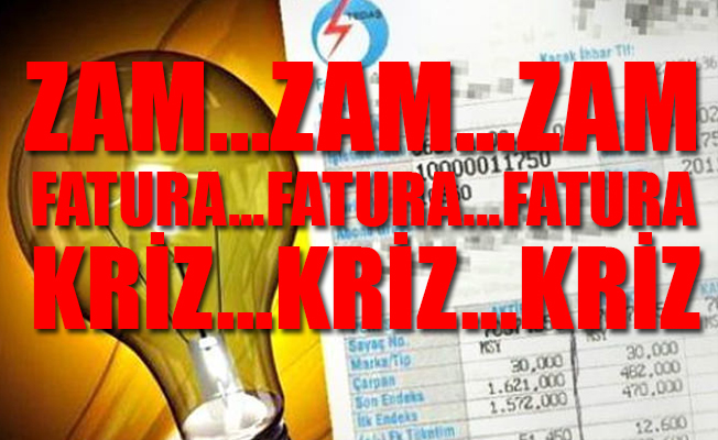 Yeni zamlarla 4 kişilik bir ailenin elektrik faturası