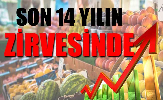 Ağustos ayı enflasyon rakamları açıklandı! Son 14 yılın zirvesinde