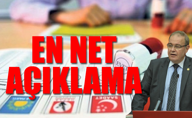 CHP'den flaş yerel seçim ve ittifak açıklaması