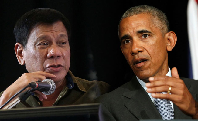 Duterte, "O... çocuğu" dediği Obama'dan özür diledi