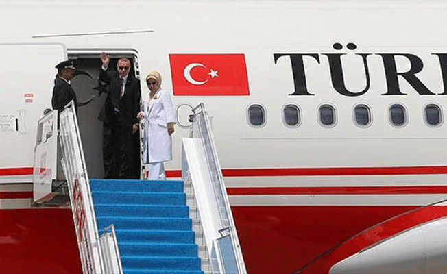 Erdoğan özel uçağıyla Ankara'ya geldi!