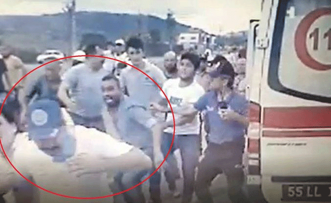 112 personeline saldırı anının görüntüleri ortaya çıktı