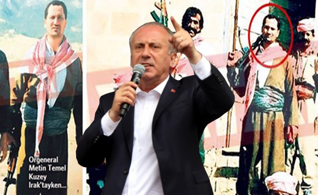 Muharrem İnce'nin 'apoletlerini sökeceğim' dediği generalin, peşmerge kıyafetli fotoğrafları...