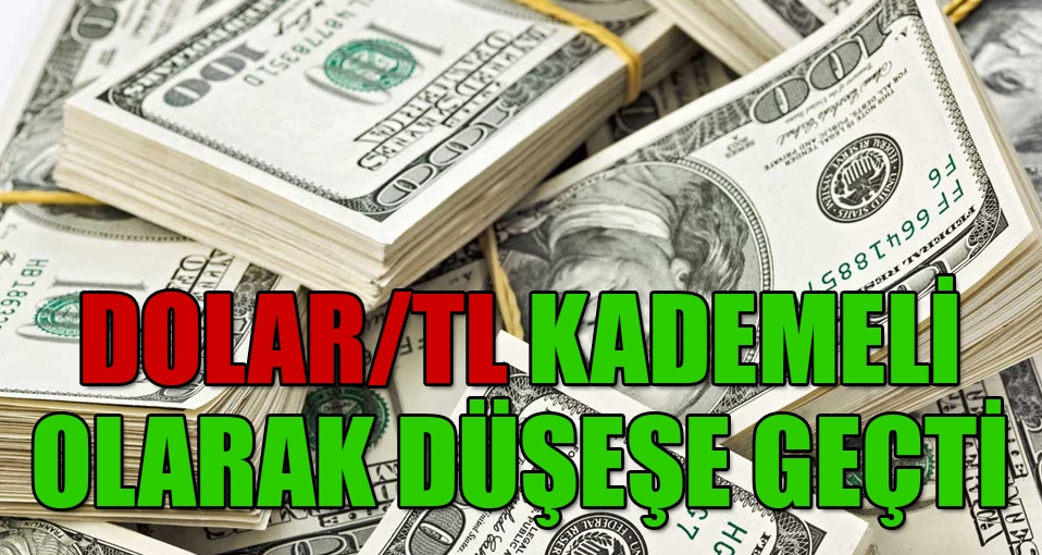 Dolar/TL kademeli olarak 3.43'e yaklaştı