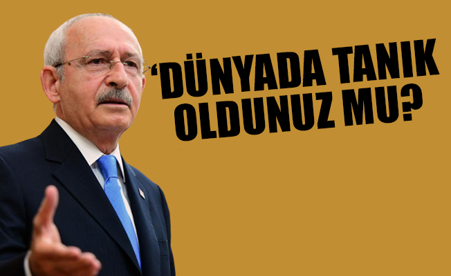 Kılıçdaroğlu: Ne diyorduk, 'Türkiye yönetilmiyor, Türkiye savruluyor'