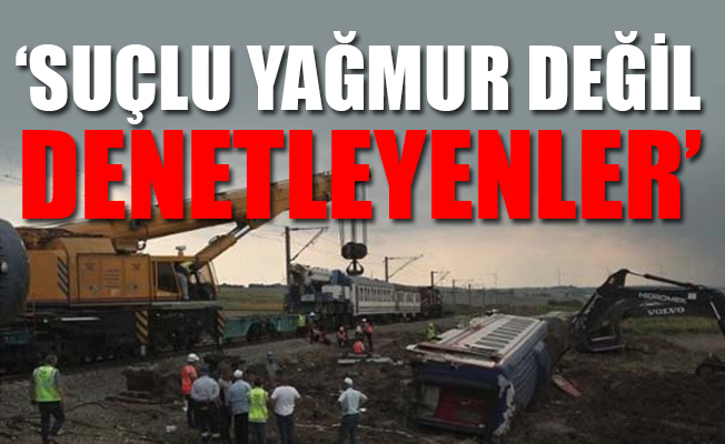 25 kişinin öldüğü Çorlu'daki tren kazasına ilişkin rapor