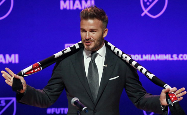 David Beckham sahibi olduğu kulübü tanıttı