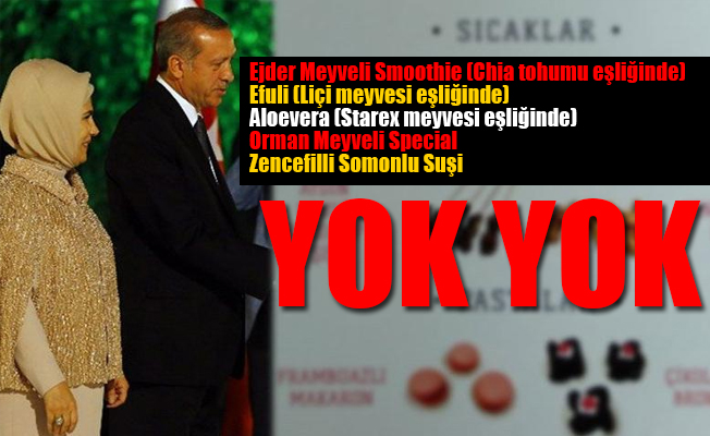 Cumhurbaşkanlığı Külliyesi'ndeki 30 Ağustos Resepsiyonu’nun menüsü ortaya çıktı
