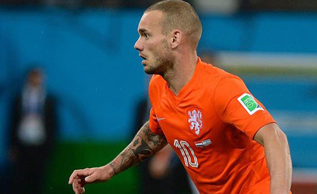 Wesley Sneijder Hollanda Milli Takımı'na veda ediyor