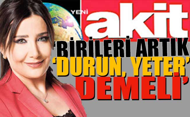Yılman'dan Akit'e: 'Erdoğan'ı sahiplenmek' maskesiyle...