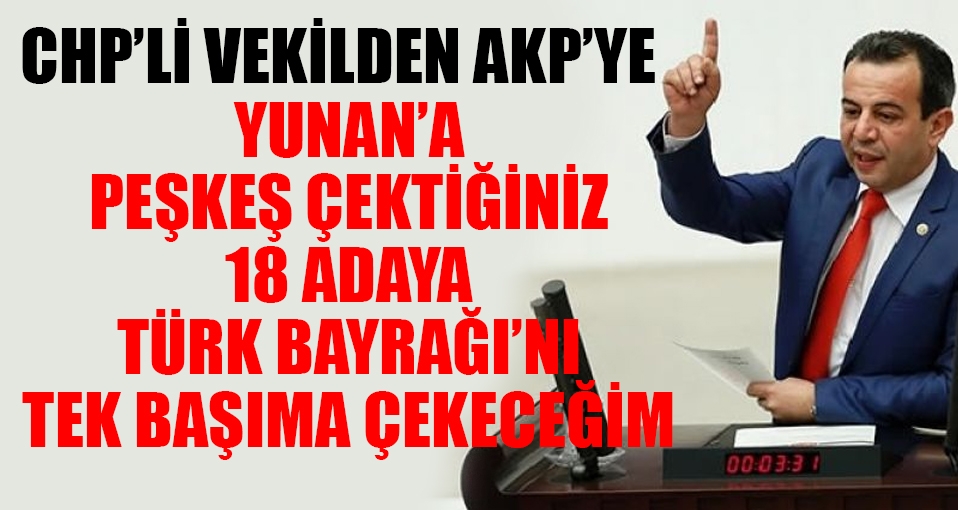 CHP'li vekilden AKP'ye ada tepkisi