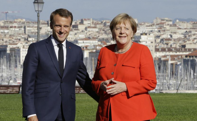 Merkel ve Macron'dan göç konusunda işbirliği mesajı