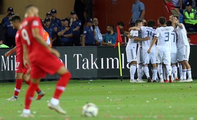 Milli Takım'a ilk maçında Rusya şoku