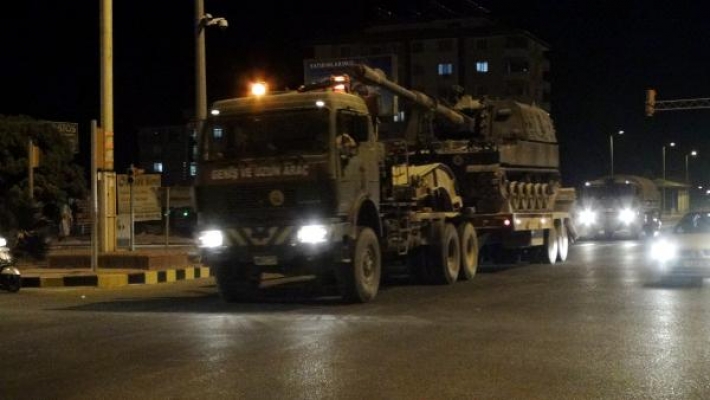 TSK'dan Suriye sınırına askeri sevkıyat