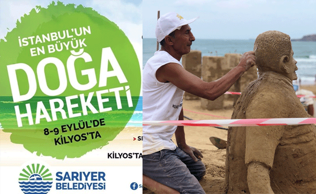 Doğa ile dayanışma Kumda Sanat Festivali ile gerçekleşti