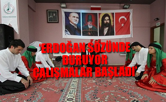 Cemevlerine hukuki statü geliyor...