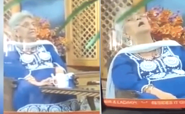 Canlı yayında son nefesini verdi!