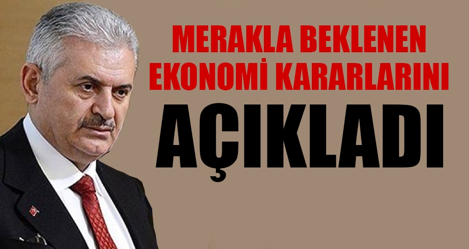 Başbakan Yıldırım EKK kararlarını açıkladı