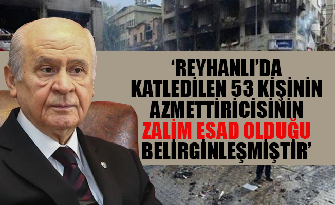Bahçeli'den flaş ve Suriye ve Esad açıklaması