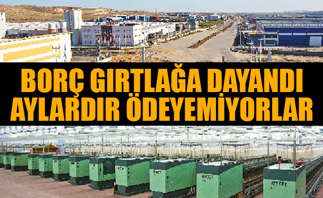 Organize Sanayi Bölgesi'nin elektriği, kesilecek, üretim duracak!