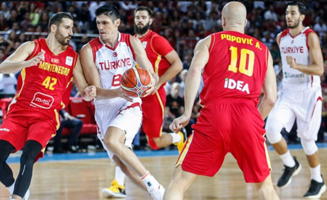 A Milli Basketbol Takımı, Karadağ karşısında hata yapmadı