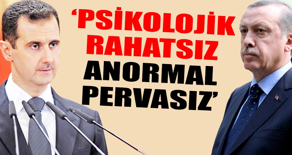 Esad'dan Erdoğan'a skandal sözler