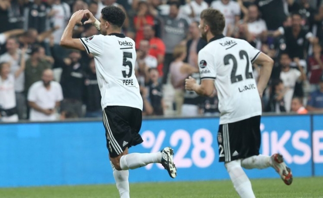 Beşiktaş 10 kişi kaldığı maçı kazandı