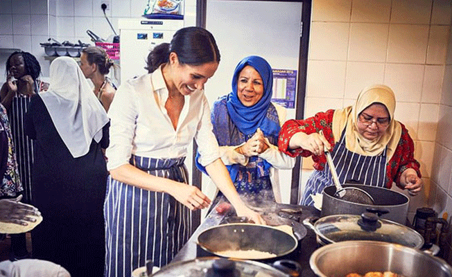 Meghan Markle'ın Müslüman kadınlarla gizli buluşmaları ortaya çıktı