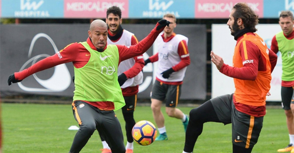 Galatasaray'da Gaziantepspor maçı hazırlıkları sürüyor