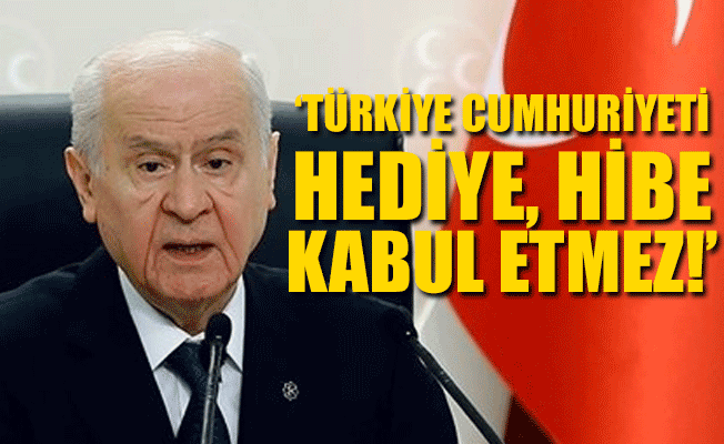Bahçeli'den 'uçak saray'a sert tepki!