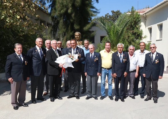 Başkan Selvitopu’ndan gazilere ziyaret
