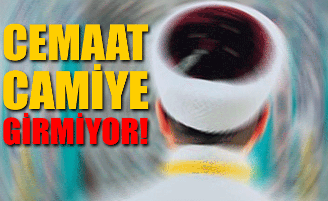 İmam camide böyle basıldı!
