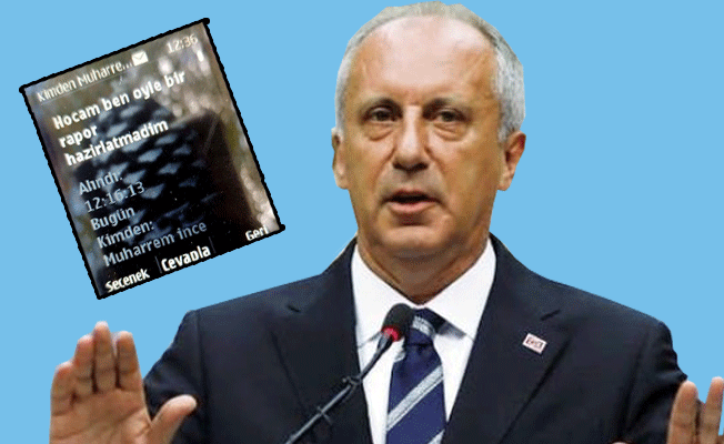 Muharrem İnce o iddiayı yalanladı