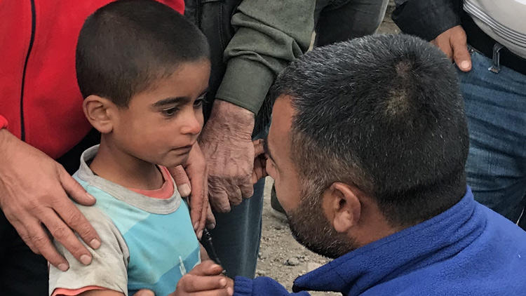 Kars'ta kaybolan çocuk 4 saat sonra bulundu