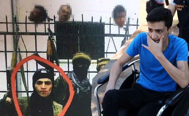 IŞİD'in ayağı kesik celladının telefonundan, kesik başla verdiği pozlar çıktı