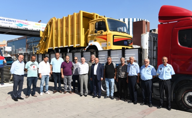 Çiğli'den kardeş belediye Hekimhan’a araç desteği