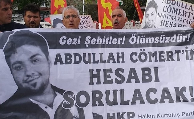 Gezi şehidi Abdullah Cömert davasına ilgisizlik!
