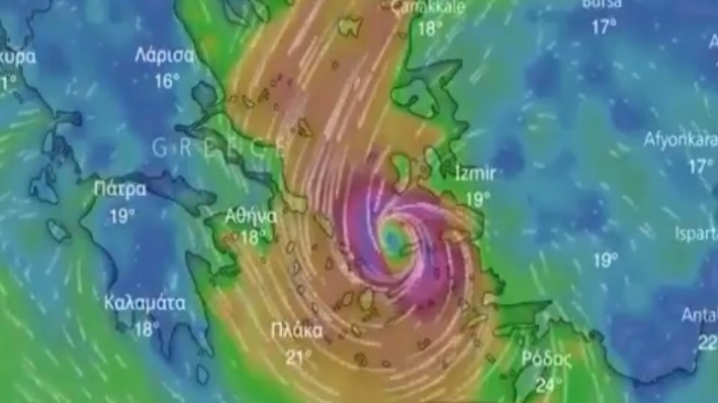 Kasırga, İzmir'i böyle vuracak!