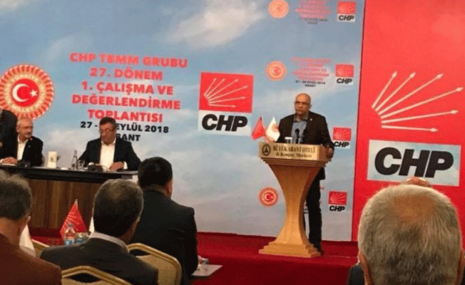 Aylar sonra ilk kez kürsüde konuştu