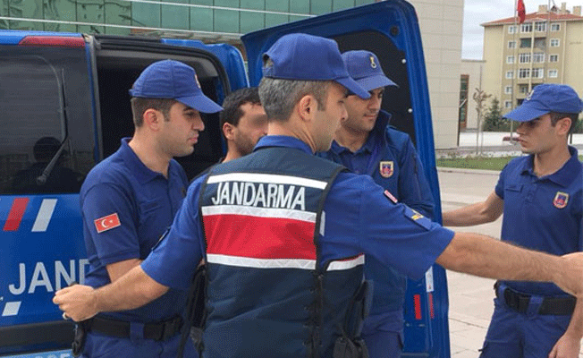 Taciz zanlısını şortu ele verdi