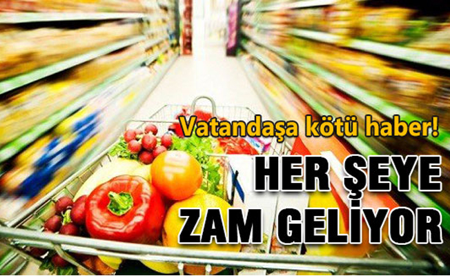 Yeni zamlar yolda!