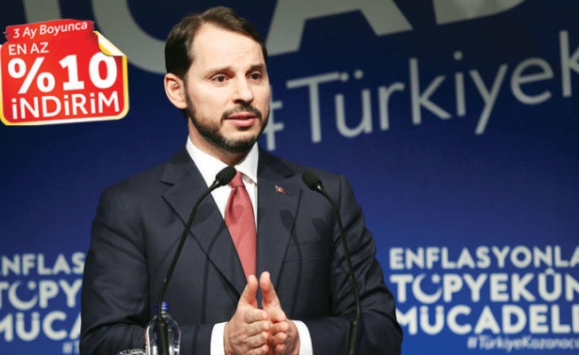 Yıl sonuna kadar asgari %10 indirim logosuna dikkat
