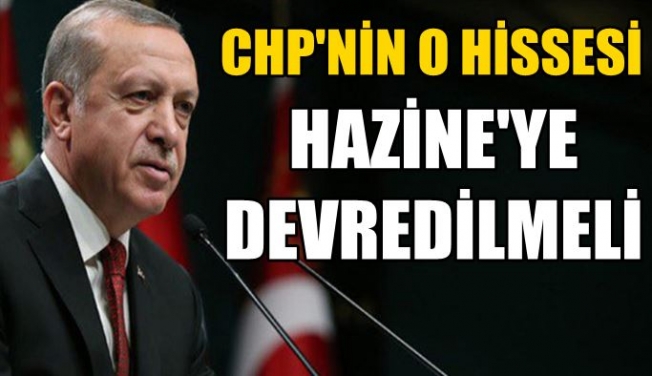 CHP'nin İş Bankası hisseleri Hazine'ye devredilecek