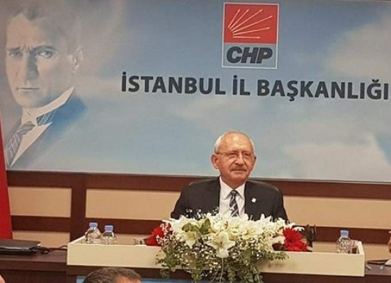 CHP lideri ilçe başkanlarıyla buluştu