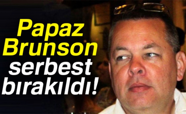 Brunson serbest bırakıldı