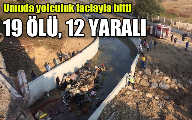 İzmir'de katliam gibi kaza 22 ölü
